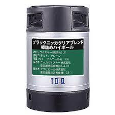 ブラックニッカ クリア樽詰め ハイボール 10L