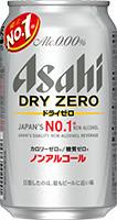 アサヒ　ノンアルコール　ドライゼロ　350ml缶　1ケース（24本入り）
