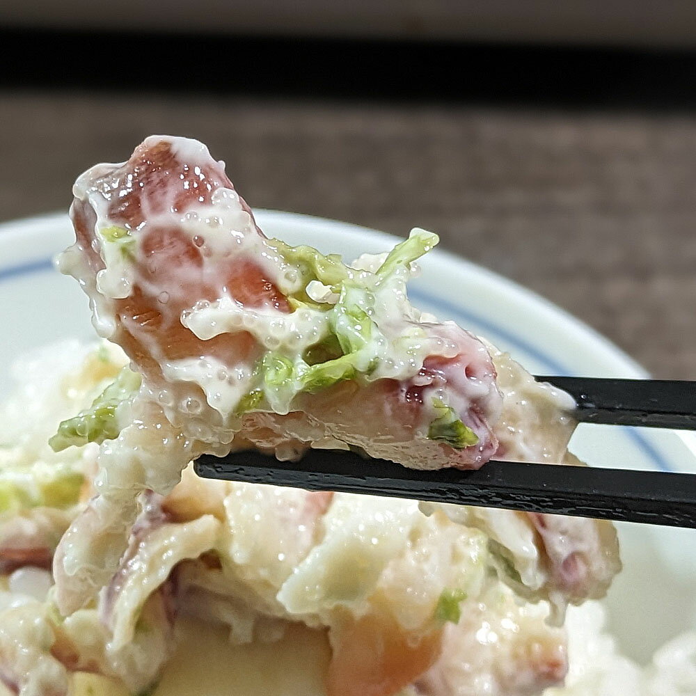 ホッキ貝サラダ200g　北海道物産展 珍味 おかず イカ ほっき 3