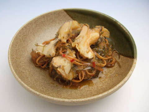 カネニのつぶ貝入り松前漬け350g