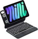 EAMPANG 日本語マジックキーボード for Apple iPad mini 6 8.3インチ 2021, Magic Smart Keyboard タブレットキーボード付きケースカバーiPad mini 第6世代に対応【日本語取扱説明書付き】(日本語, ダークグレー)