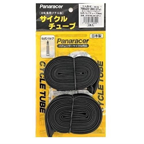 パナレーサー(Panaracer) チューブ2本セット 700×23~26C 仏式 34mmバルブ 日本製 0TW700-25F-NP-2