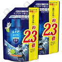 【まとめ買い】 レノア 超消臭 抗菌ビーズ スポーツ クールリフレッシュ&シトラスの香り つめかえ用 特大 1,120mL × 2個