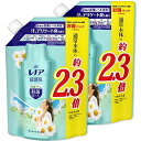 【まとめ買い】 レノア 超消臭 抗菌ビーズ 部屋干し 花とおひさまの香り つめかえ用 特大 1,120mL × 2個