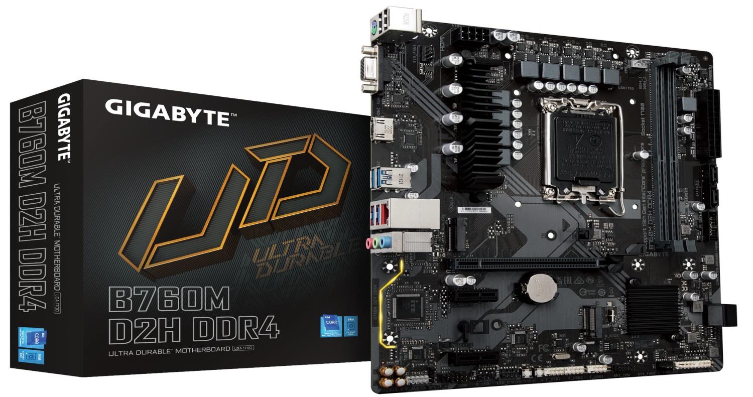 GIGABYTE マザーボード B760M D2H DDR4 MB5984