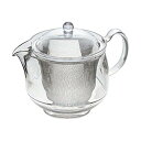 曙産業 軽くて割れない ティーポット 730ml トライタン樹脂 クリアティーポットステンレスメッシュ LLサイズ 日本製 TW-3723