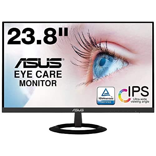 ASUS フレームレス モニター VZ249HR 23.8インチ/フルHD/IPS/薄さ7mm/ブルーライト軽減/フリッカーフリー/HDMI,D-sub/スピーカー