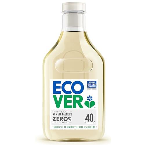 ECOVER(エコベール) エコベール ゼロ 洗濯洗剤 本体 (無香料 無着色) 1430ml 濃縮 液体洗剤 肌に優しい 海外 赤ちゃん デリケート laundry 日用品 ベビー