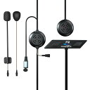 FODSPORTS バイク インカム F2 インカム 2人同時通話 HIFI音質 薄型 インカム 連続使用12時間 IP67防水 ユニバーサル接続 音声コマンド...