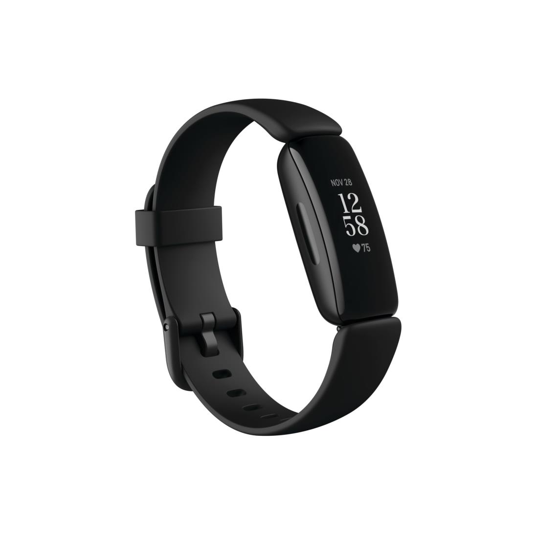 活動量計 Fitbit Inspire2 フィットネストラッカー Black ブラック L/Sサイズ/心拍計 [日本正規品]