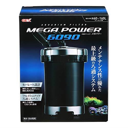 ジェックス GEX AQUA FILTER メガパワー6090 セパレート設計 呼び水いらず簡単スタート 外部式フィルタ..