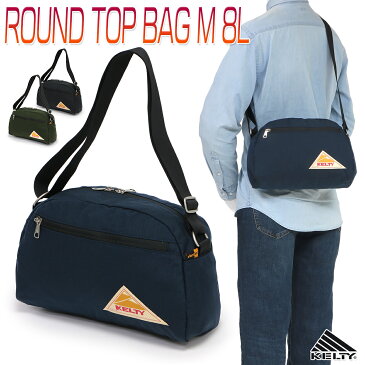 ケルティ ROUND TOP BAG M 8L メンズ/レディース ショルダーバッグ ブラック/ネイビー/グリーン 8L No,2592078
