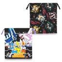 マルヨシ キャラクター 巾着 Mサイズ キッズ/子供/園児/小学生 巾着 ポケットモンスター/鬼滅の刃 W約26.5cm×H約29.5cm(4)