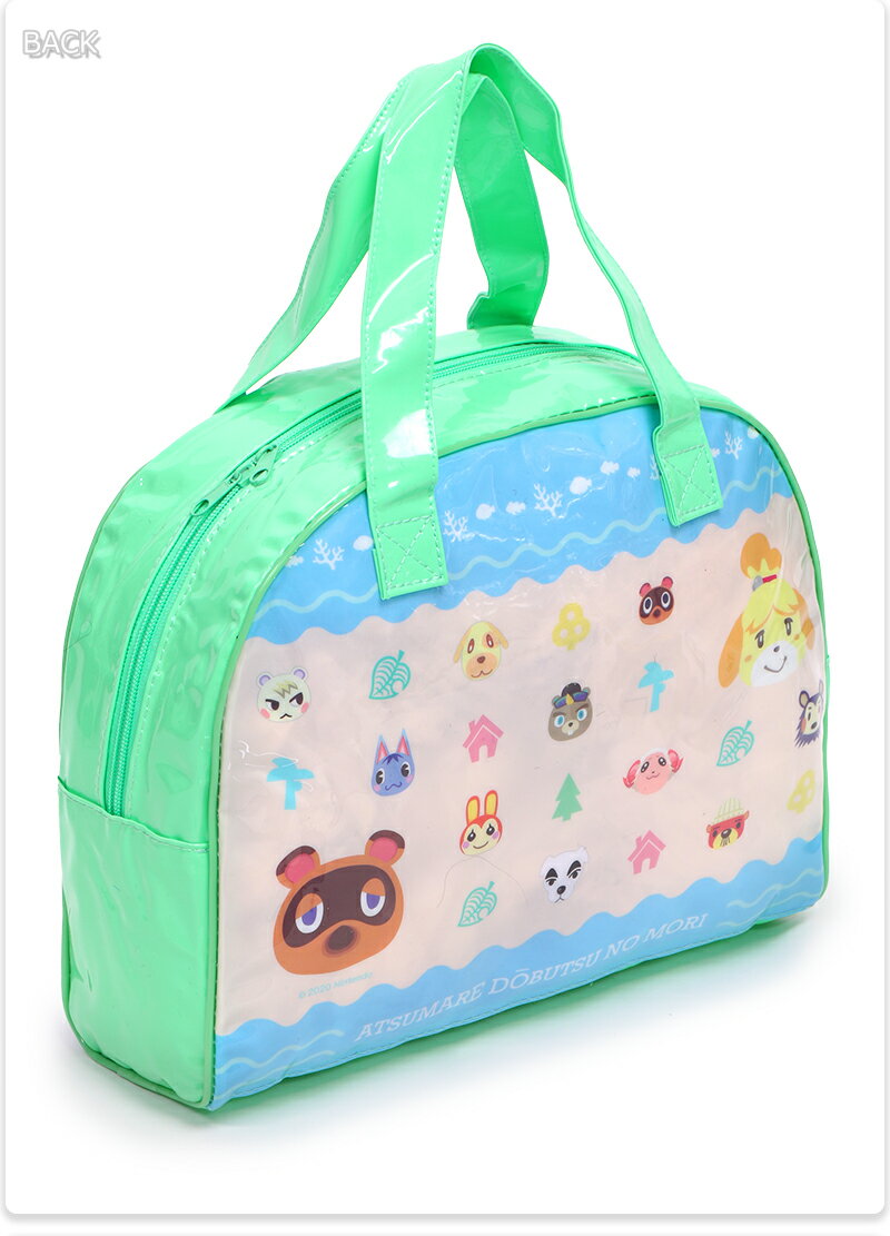 スーパーマリオ/あつまれどうぶつの森 キャラクター ビニールバッグ キッズ/子供/...
