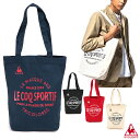 ルコック キャンバス トートバッグ メンズ/レディース トートバッグ ブラック/ネイビー/ホワイト/レッド W約37cm×H約40cm×D約12cm QMANJ...