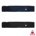 ルコックスポルティフ メッシュ ヘアバンド メンズ/レディース ヘッドバンド ブラック/ネイビー フリーサイズ(幅:4.5cm) QTAVJX10