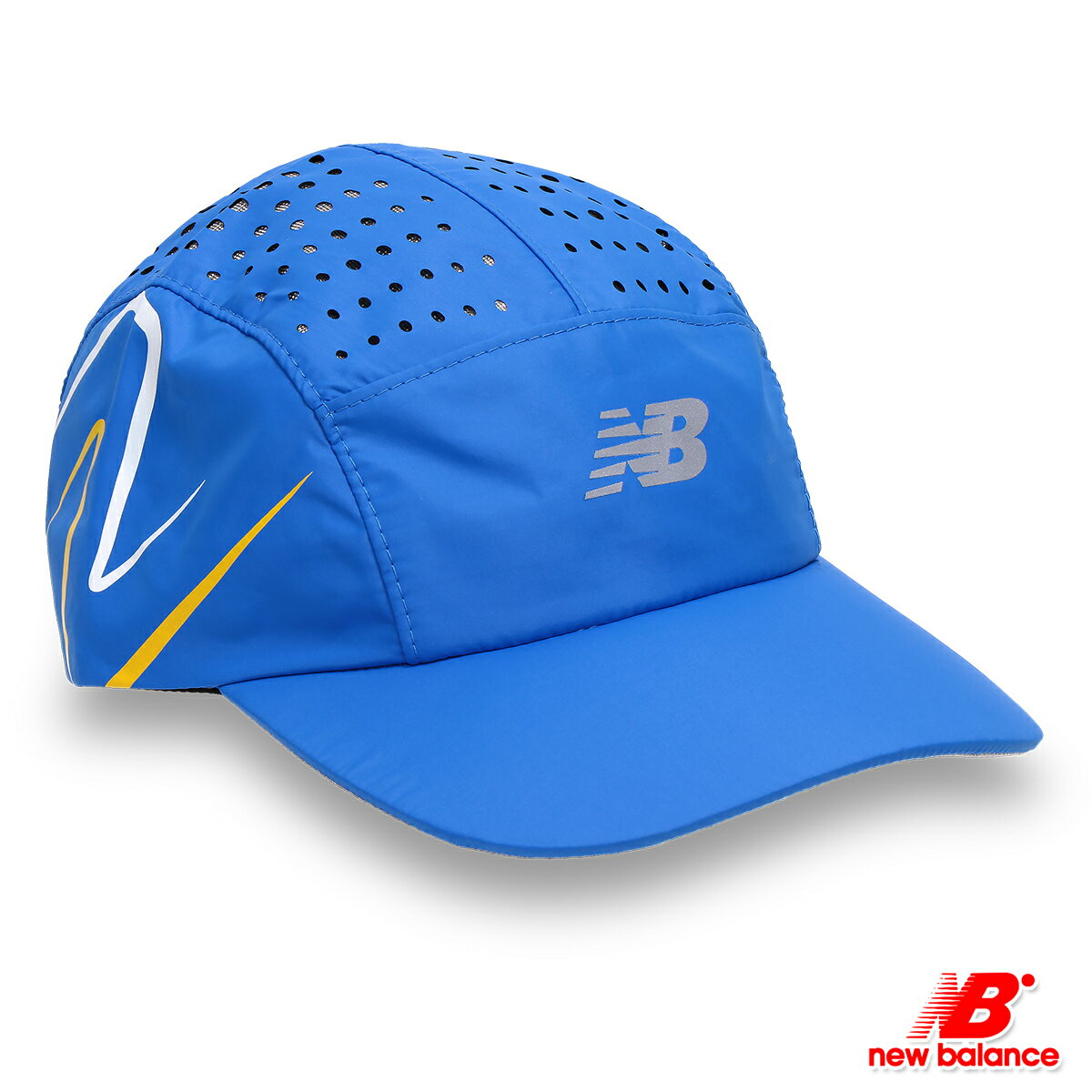 ニューバランス インパクト ライトウエイト キャップ メンズ/レディース 帽子 ブルー フリーサイズ JACR2701