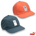 プーマ X FIRST MILE キャップ メンズ/レディース 帽子 オレンジ/グレー 57-60cm 023709
