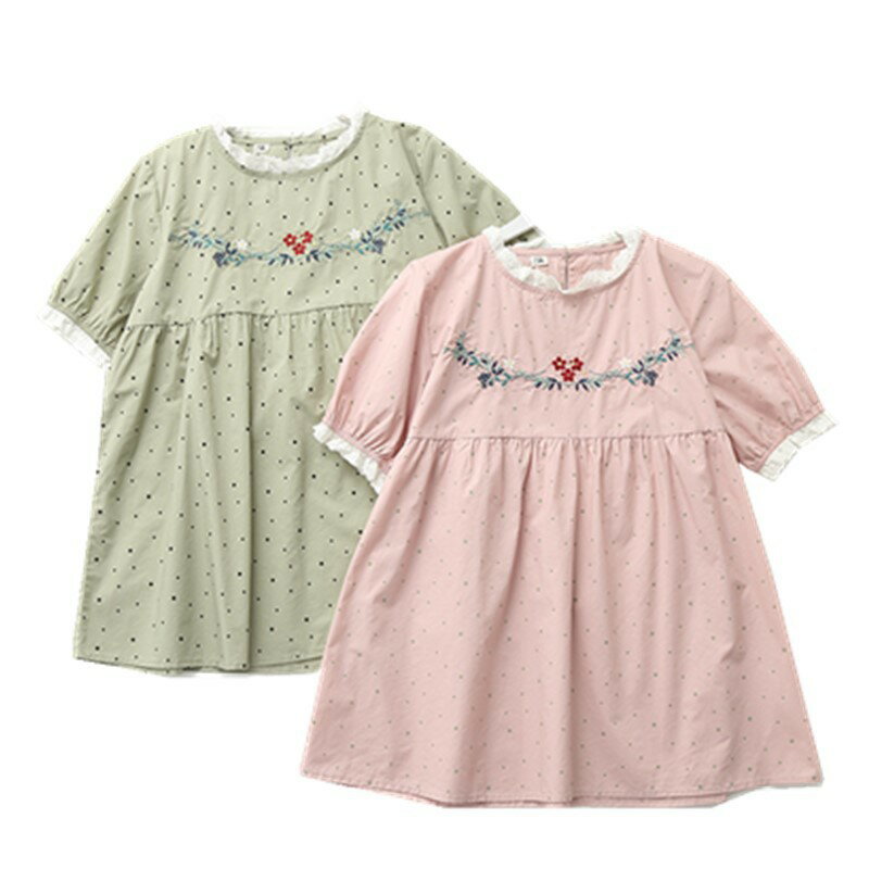 樂天商城 - 甘いロリィタ可愛い刺しゅうレースブラウス シャツショート丈 トップス Lolita おしゃ ロリータシャツ 学院風