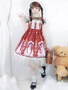 甘いロリータJSKドレス天使の祈りフリルロリータジャンパースカート