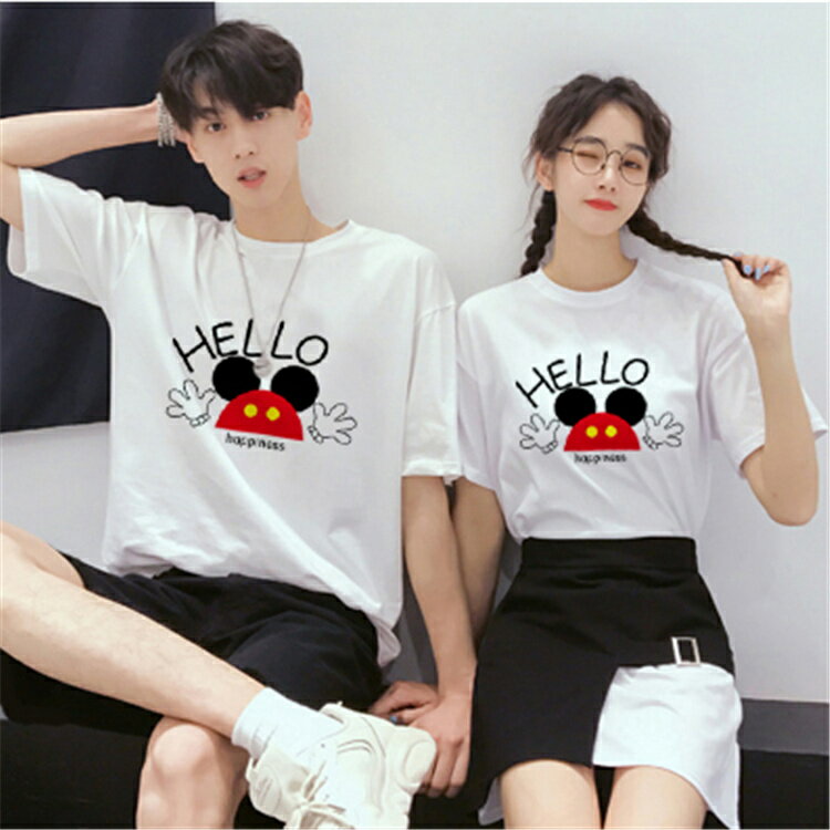 楽天金城商店ペアルックTシャツ カップル お揃い Tシャツレディースメンズ半袖夏サマーペアルックカップルカットソーカワイイプレゼントお揃い tシャツ 夏 ペアtシャツ