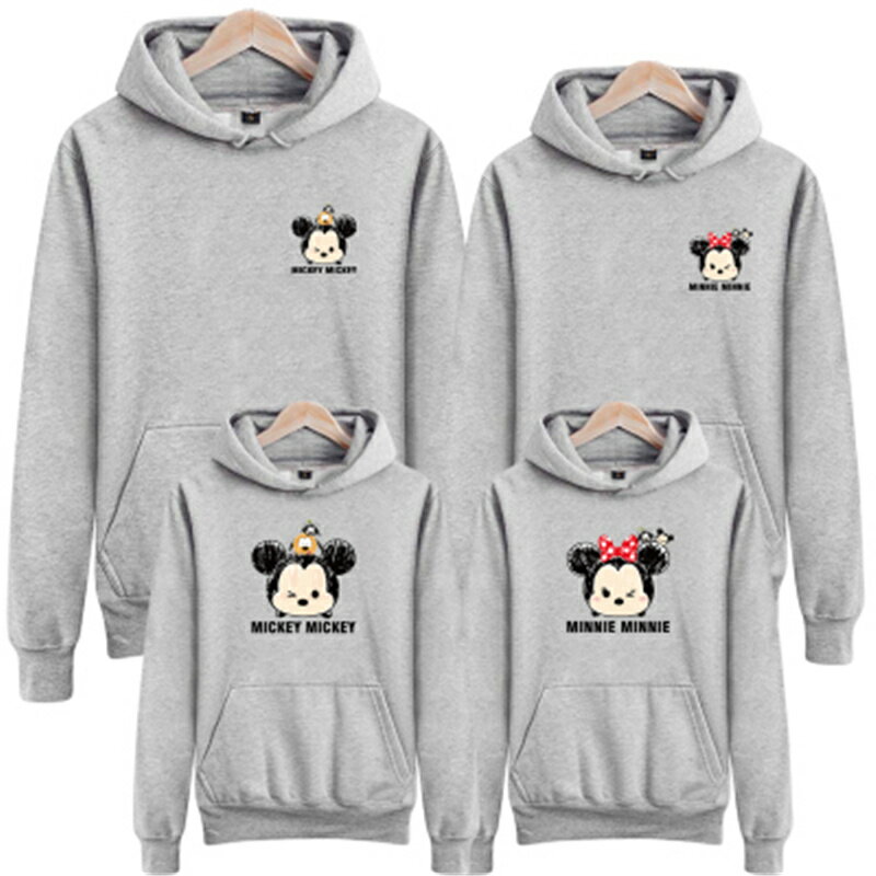 男女兼用ペアルックカップル親子ペアパーカーコート可愛いプリント 女の子 男の子 パパ ママ 子供服 メンズ レーディス ママと娘 おそろい服 親子服 家族お母さ...