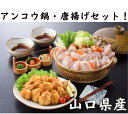 【山口県産】　アンコウ鍋あんこう唐揚げ豪華セット！　送料無料　あんこう　アンコウ鍋　国産あんこう　唐揚げ