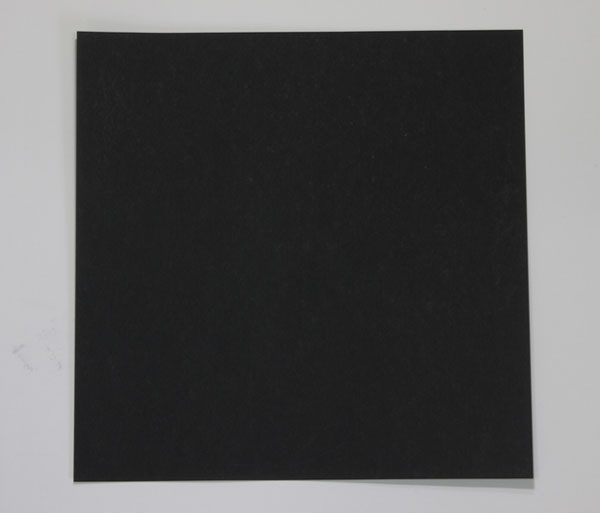 ハンドル用ファイバー・スペーサーブラック厚み0.5 縦横250×250mm