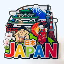 アクリル マグネット 相撲 舞妓 お城 日本 東京タワー スカイツリー 富士山 日本 TOKYO JAPAN Magnets ご当地 外国人 お土産 スーベニア souvenir ホームステイ