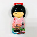 マグネット こけし 舞妓 東京 日本 TOKYO JAPAN Magnet ご当地 外国人 お土産 スーベニア souvenir ホームステイ