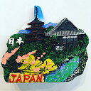 マグネット お寺 東京 日本 TOKYO JAPAN Magnets ご当地 外国人 お土産 スーベニア souvenir ホームステイ