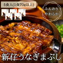 一人前まぶし 新仔うなぎ 5食入り 国産 炭火焼き 愛知 三河一色産 愛知 うなぎ 鰻 ウナギ 国産 かね梅 プレゼント グルメ 送料無料 離島配送不可 簡単調...