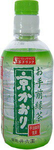 超新鮮！美味しいできたての抹茶がいつでも飲める井六園お手前緑茶「京かおり」（350ml×24本）