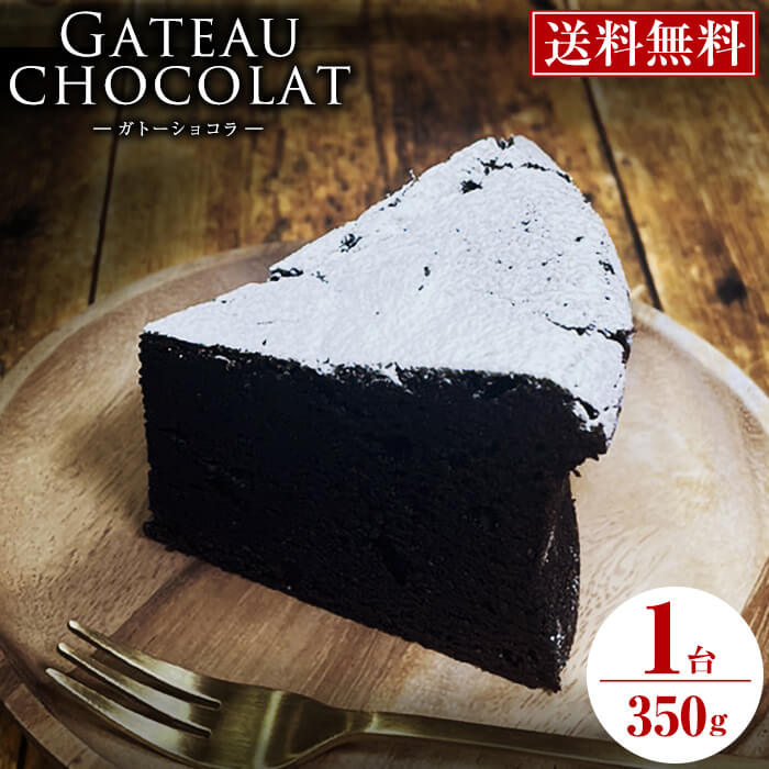 ガトーショコラ5号（350g）！チョコレートの深い味わい！≪送料無料≫子どものおやつやティータイム、プチギフト、ポイント消化に！ケー..