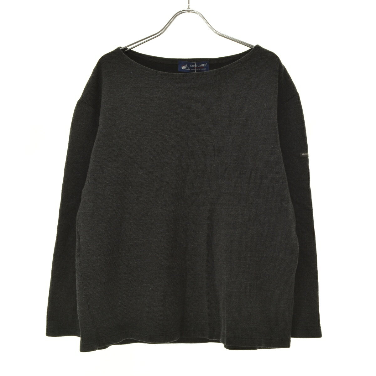 Rakuten - 【中古】SAINT JAMES / セントジェームス72523 ウール ボートネック長袖Tシャツ【cacfbcbj-l】