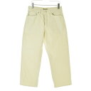 【中古】STUSSY / ステューシー24SS 116659 CLASSIC JEAN WASHED CANVASコットンパンツ【cacfabbf-m】