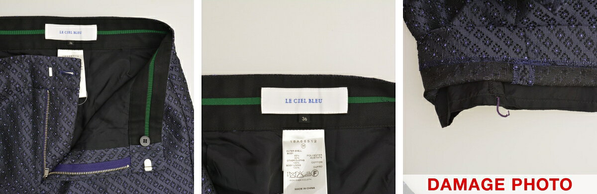 ����šۡڴ��ָ����Ͳ�����LE CIEL BLEU / �륷����֥롼18A68512 ���㥬���ɥ����åץɥѥ�ġ�caceagcf-l��