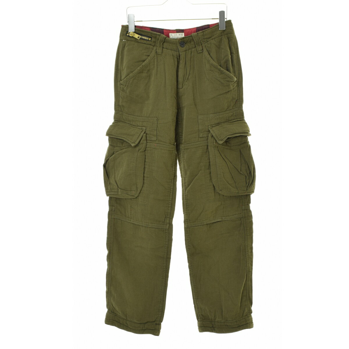 【中古】POLO JEANS CO.RALPH LAUREN / ポロジーンズインナーチェックカーゴパンツ【cacgadbc-m】