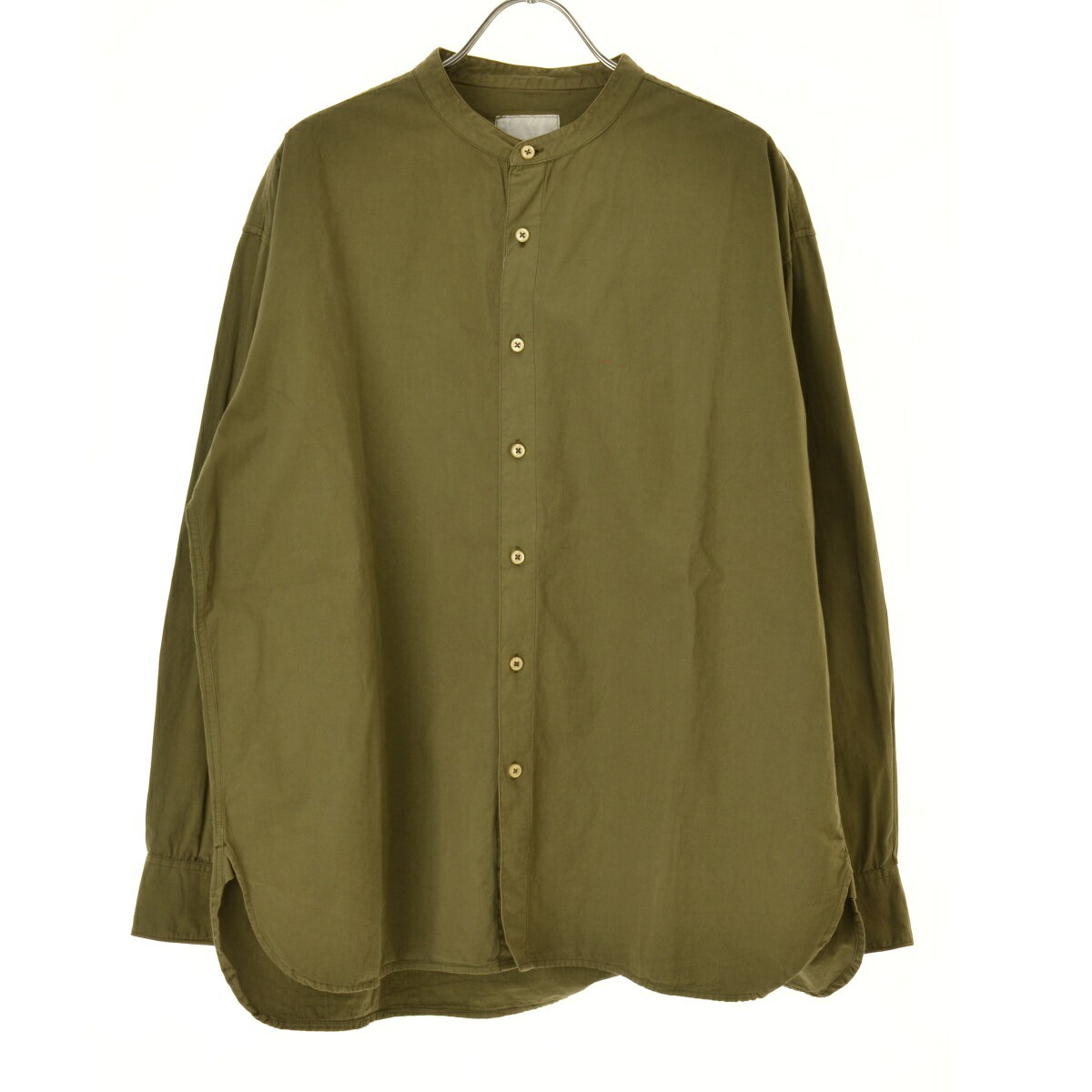 Rakuten - 【中古】【期間限定値下げ】ARMEN / アーメンバンドカラー長袖シャツ【cacfaeab-l】