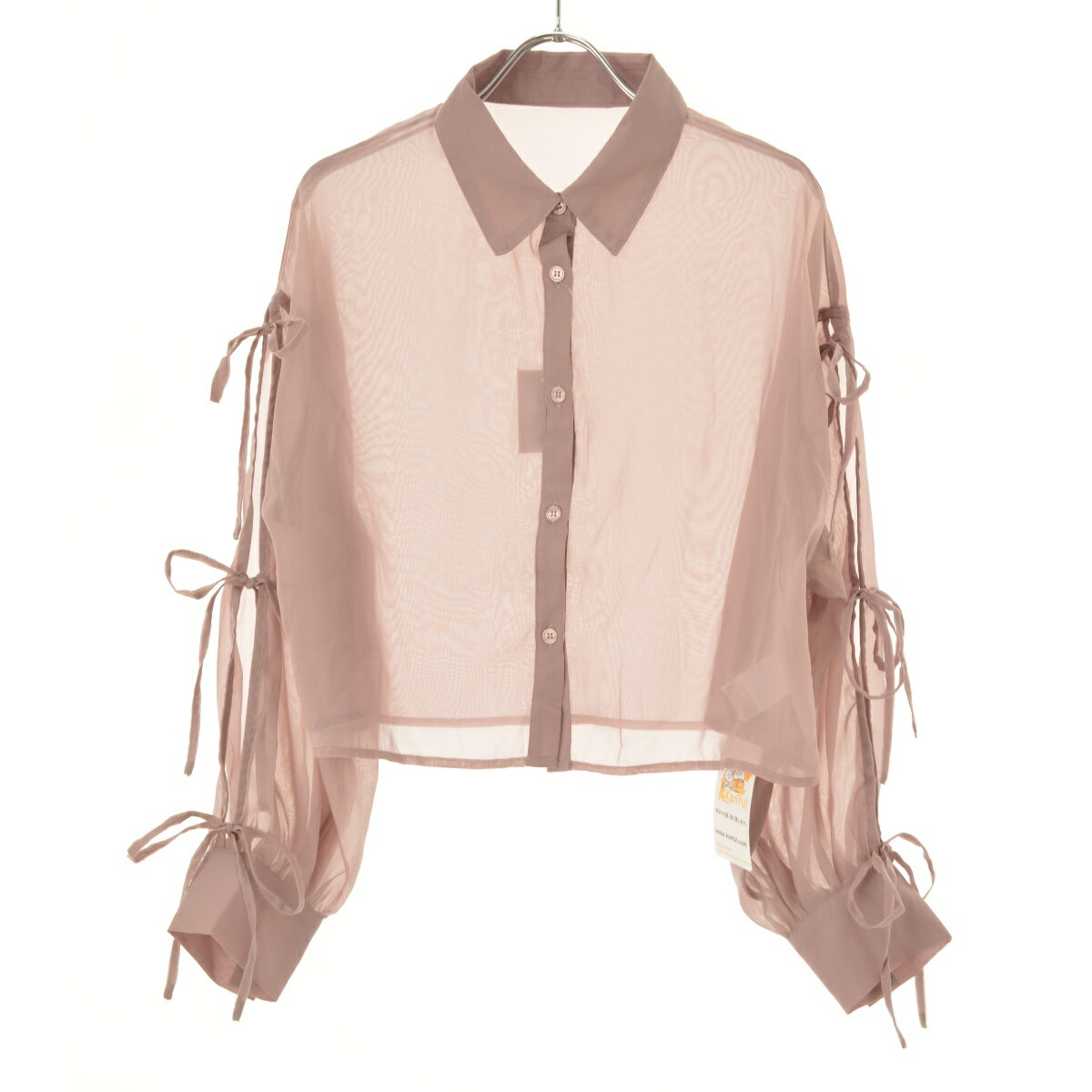 【中古】 古着/フルギ袖リボンスリ...