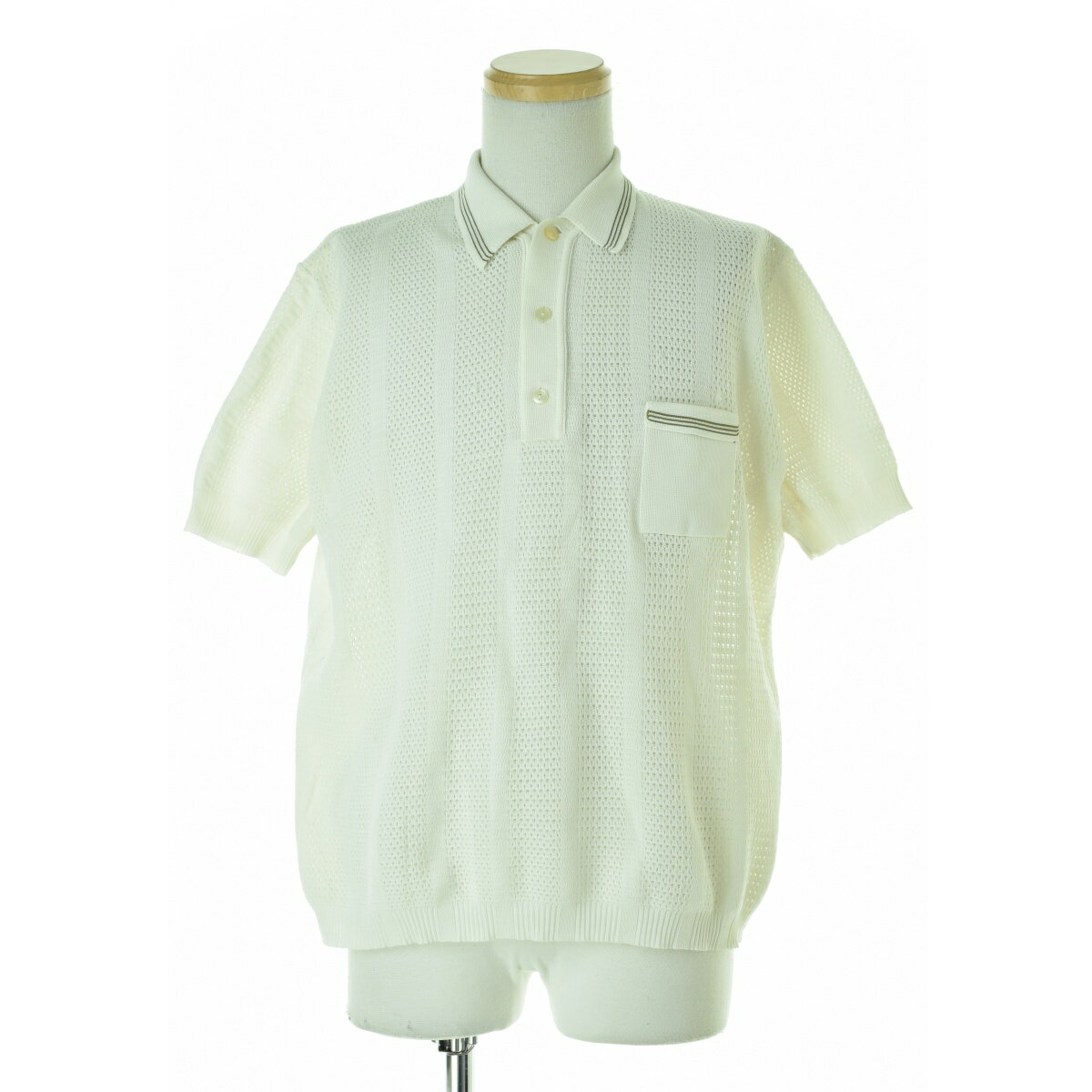 【中古】VINTAGE / ヴィンテージSNIA メッシュニット半袖ポロシャツ【cacfajcg-m】