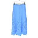 【中古】ZARA / ザラ2731/071/403 カットワークレース リネン混マキシスカート【caceahca-l】(4)