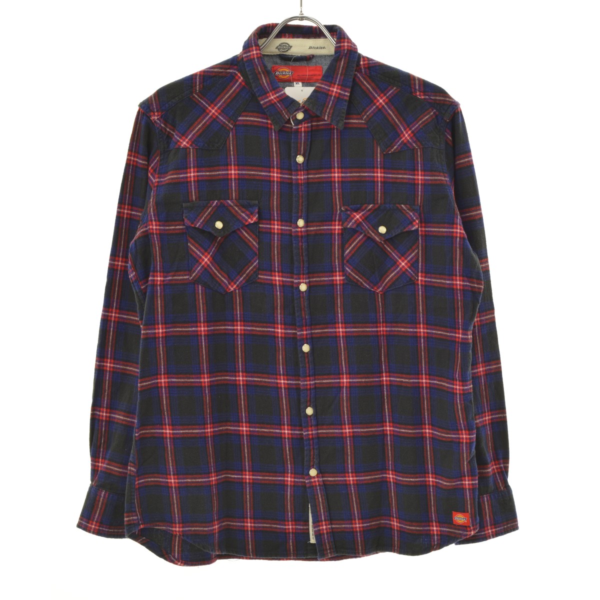 Rakuten - 【中古】【期間限定値下げ】DICKIES / ディッキーズSLIM FIT ウエスタンチェック長袖シャツ【cacfadab-m】