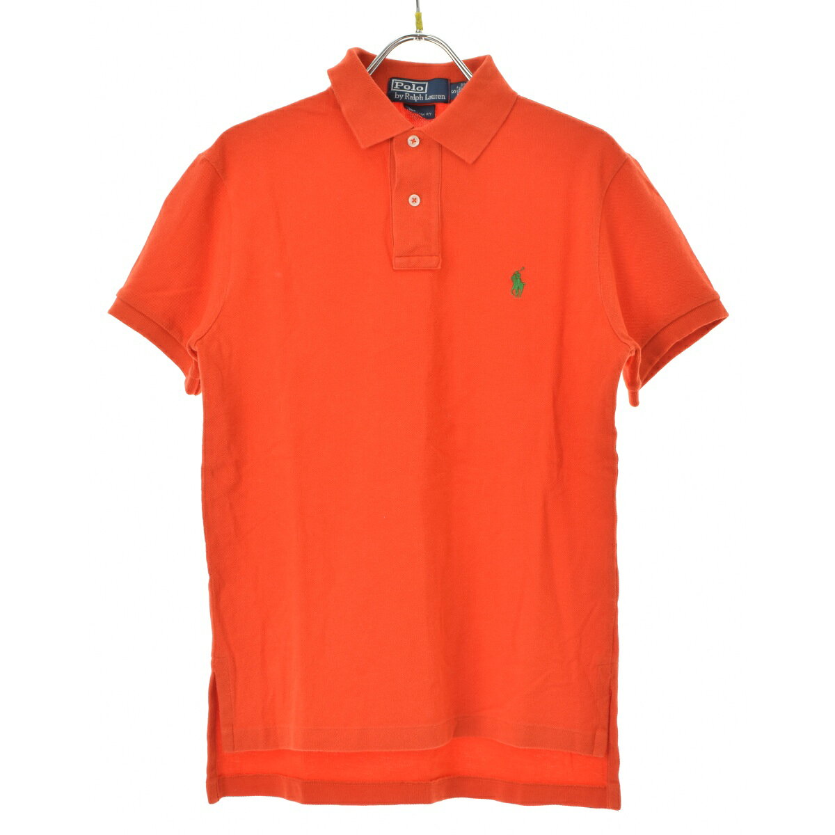 【中古】【期間限定値下げ】POLO RALPH LAUREN / ポロ ラルフローレンCUSTOM FIT ポニー刺繍半袖ポロシャツ【cacgaebd-l】
