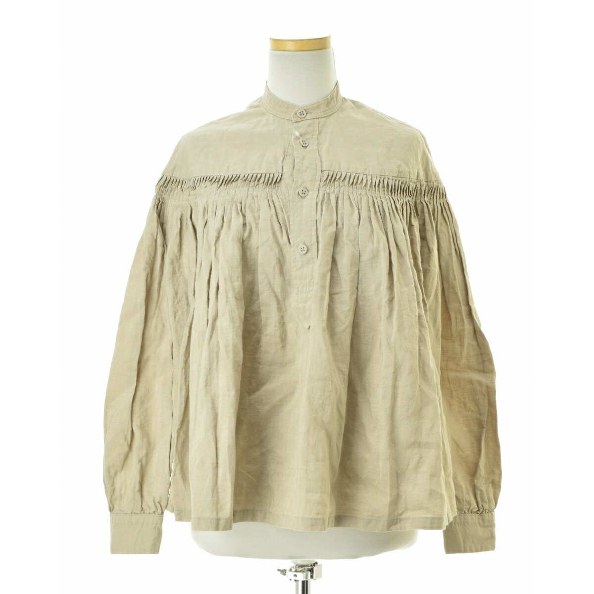 楽天市場】scye リネン タック ブラウスの通販