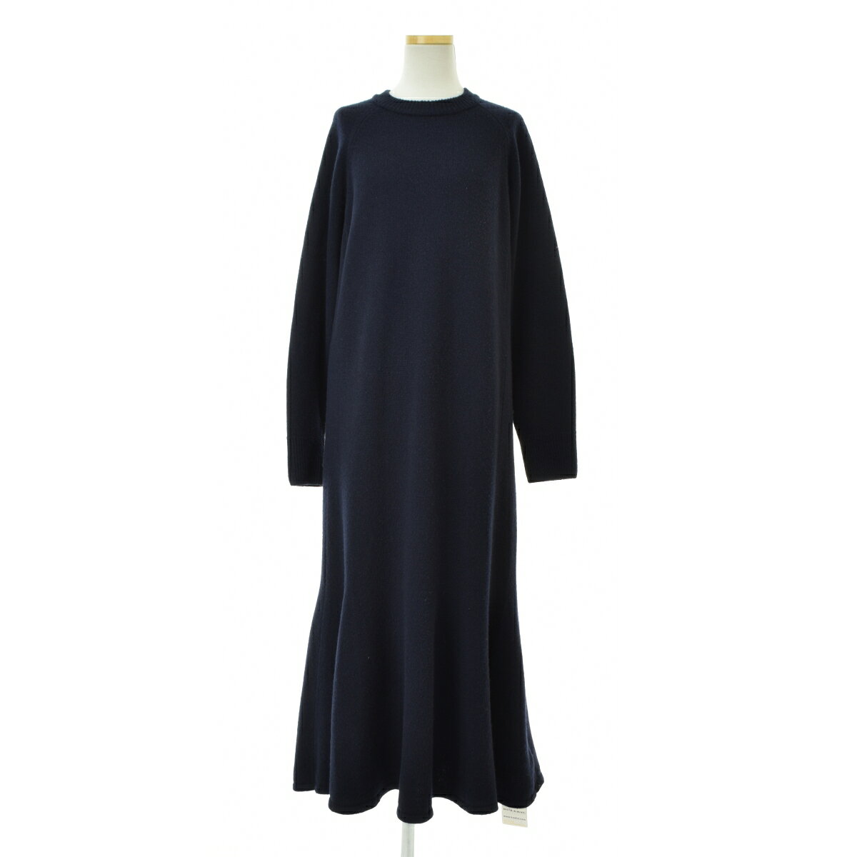 Rakuten - 【中古】SPICK AND SPAN / スピック アンド スパン23040200606040 フレアーヘム ニットマキシ長袖ワンピース【cacgacai-l】