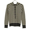 【中古】【期間限定値下げ】Le souk / ルスークハーフボタンボーダー長袖ニットセーター【cacfaeaj-l】(4)