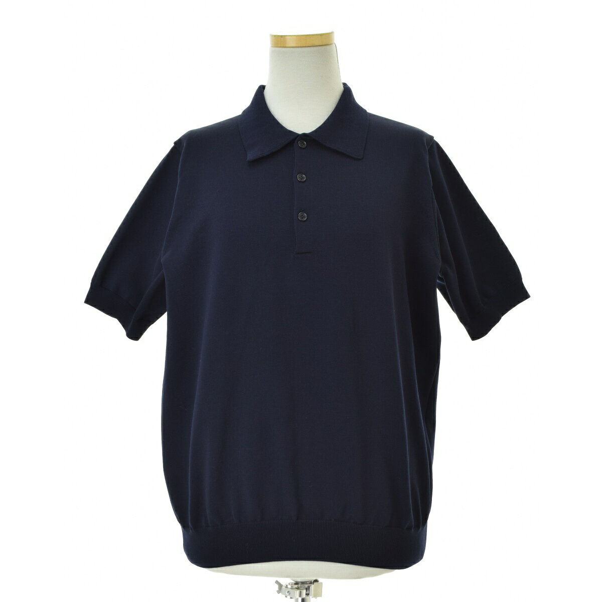 【中古】SLOANE / スローンSL4S-155 ニット半袖ポロシャツ【cacgahcc-l】