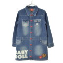 【中古】BABYDOLL / ベビードールデニム長袖ワンピース【caccafbj-k】