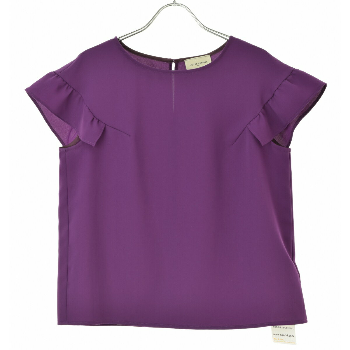Rakuten - 【中古】UNITED ARROWS / ユナイテッドアローズ1516-699-1316 ドロップフリル半袖ブラウス【cacfaebg-l】